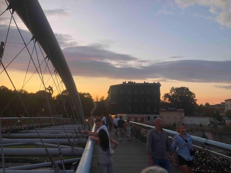Apartmán Zachod Slonca Nad Wisla Krakov Exteriér fotografie